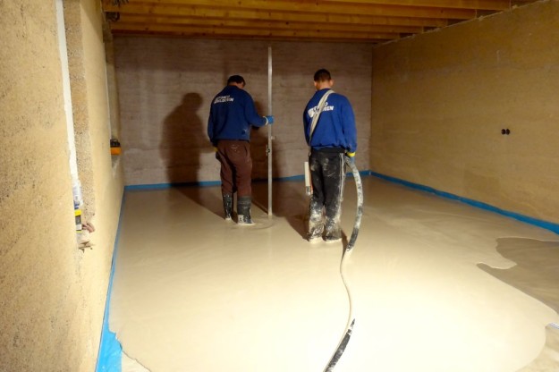 Anhydriet vloer Anhydriet vloer B&B Spoelhof