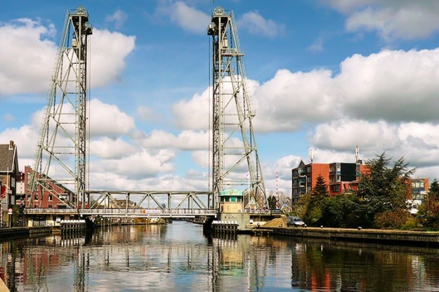 hefbrug-boskoop wakker worden in Boskoop