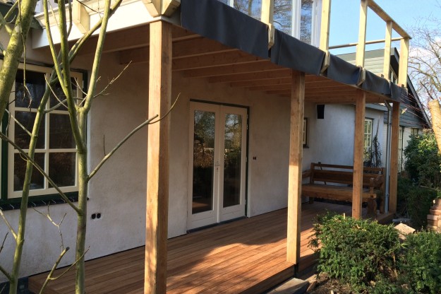 veranda 3 Bamboevloer