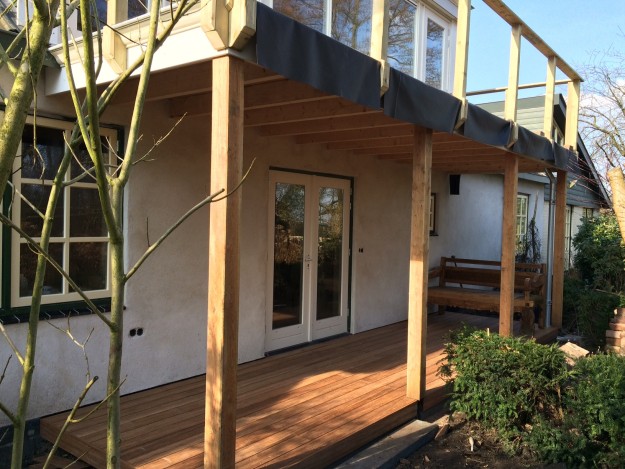 veranda 3 Bamboevloer